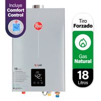 Calefont 18 L Gas Natural T. Forzado con Control Digital