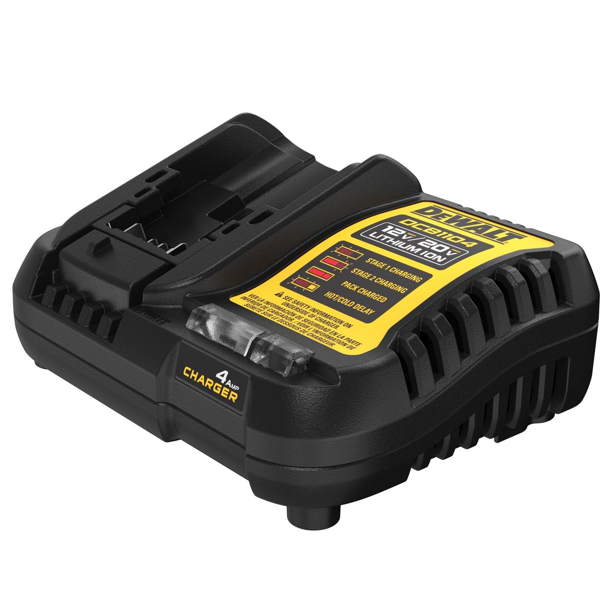 DEWALT - Cargador Dewalt 4 Amp 12v/20v Max. Dcb1104 E.o