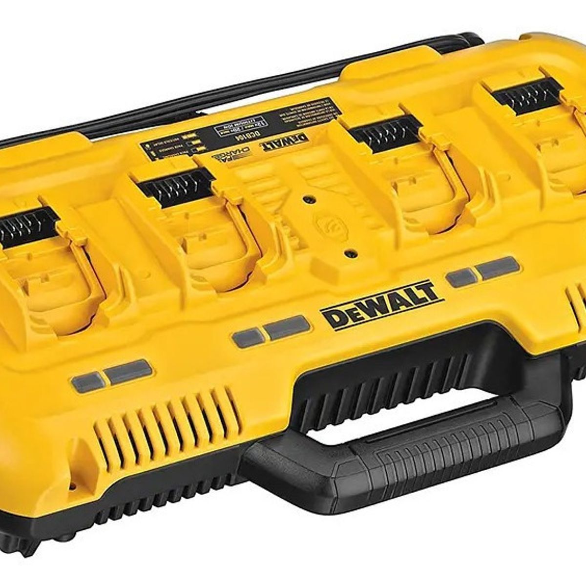 DEWALT - Cargador Rapido Dewalt 4 Entradas 12v-20v Max Dcb104 - Eo.