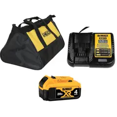 DEWALT - Pack Batería 4,0 Ah + Cargador Dcb 112 + Bolso - E.o.