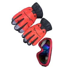 GENERICO - Lentes De Nieve Para Niños Y Jovenes + Guantes Ski Snowboard
