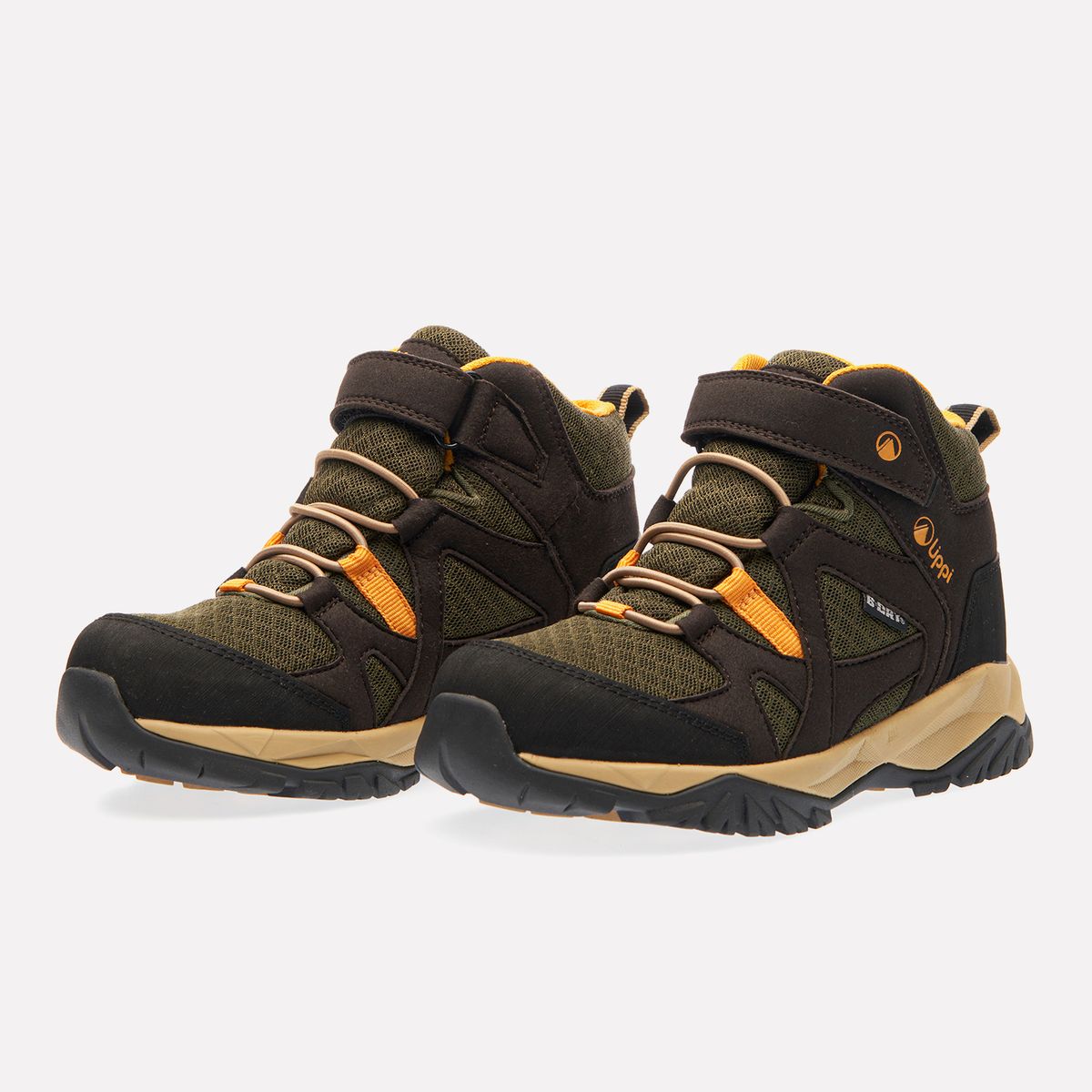 LIPPI - Botín Niño Tellus Mid Kids Verde / Negro Lippi