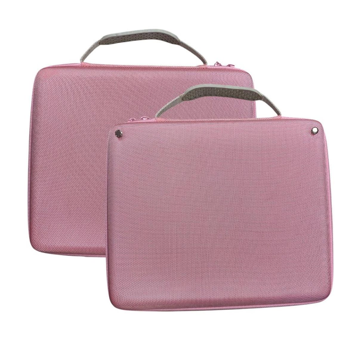 GENERICO - Álbum de Cartas Coleccionables con Cierre y Asa 810 Cartas  ROSADO