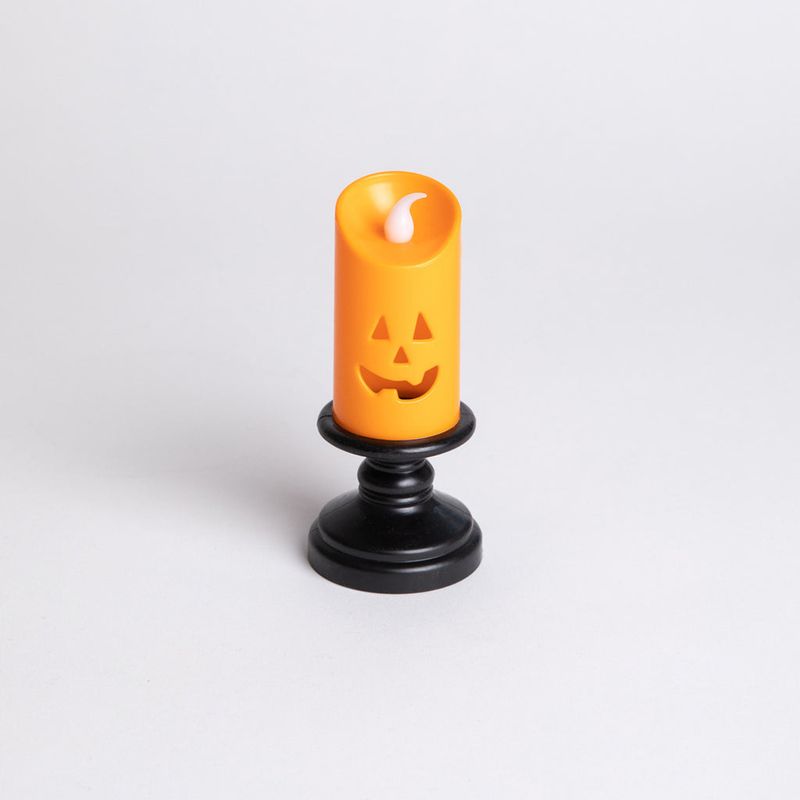 FRANK & MORTIS - Vela Calabaza LED para Halloween