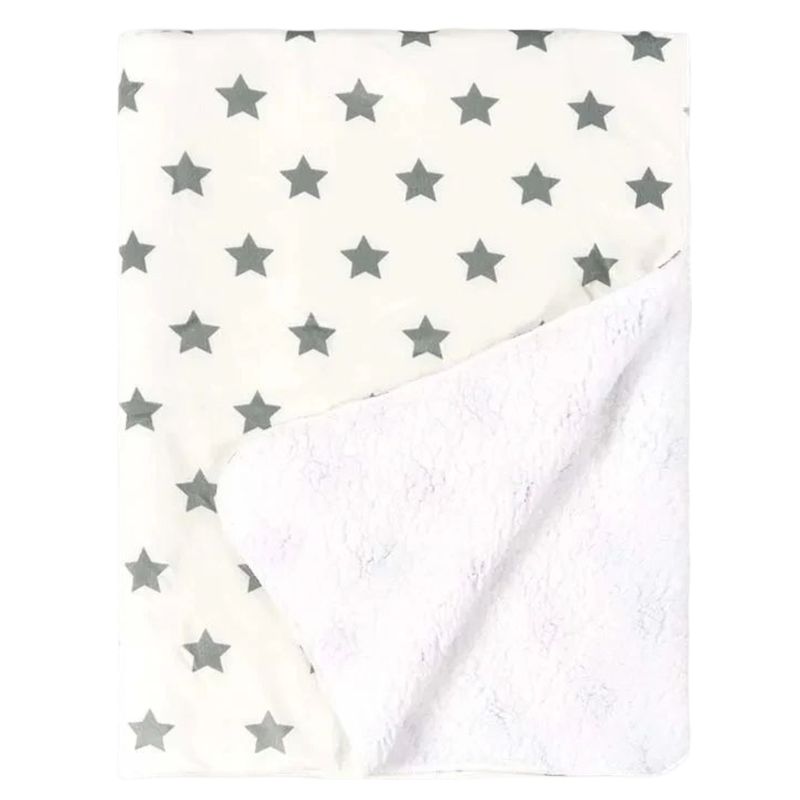 BABY - Suave Manta para Bebé - Estampado de Estrellas