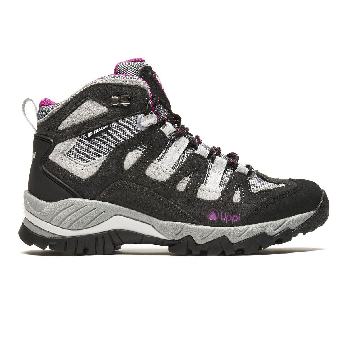 LIPPI - Botín Mujer Puelo Cs Hi Grafito / Fucsia Lippi