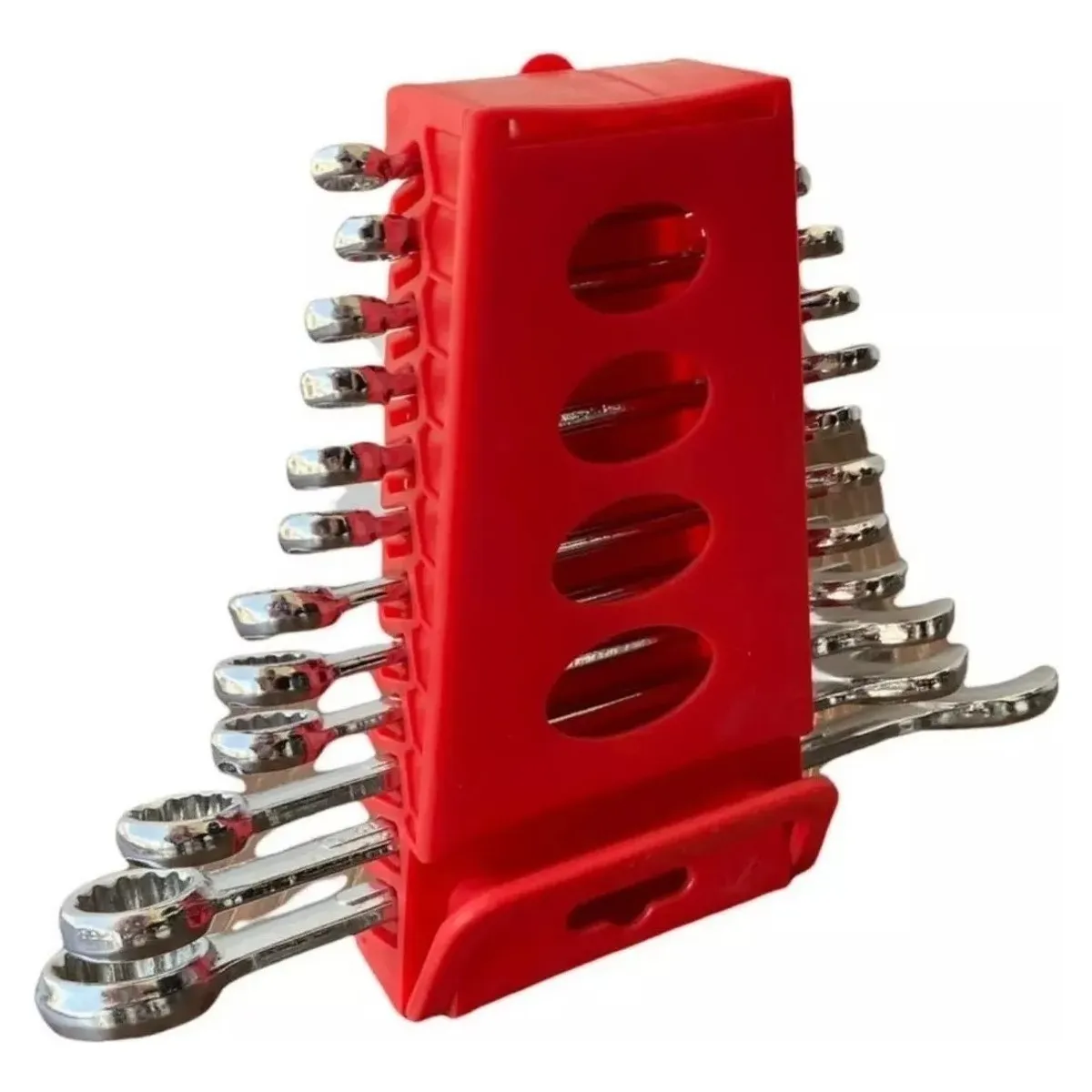 GENERICO - Juego Llave Combinada 12 Pcs Punta Corona Con Estuche