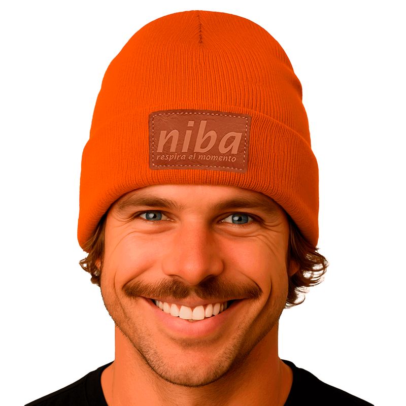 NIBA - Gorro Hombre Los Maquis Naranjo Niba