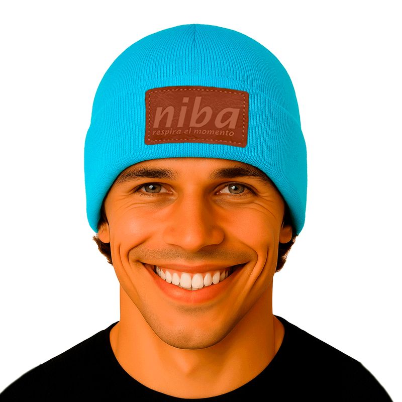 NIBA - Gorro Hombre Los Maquis Celeste Niba