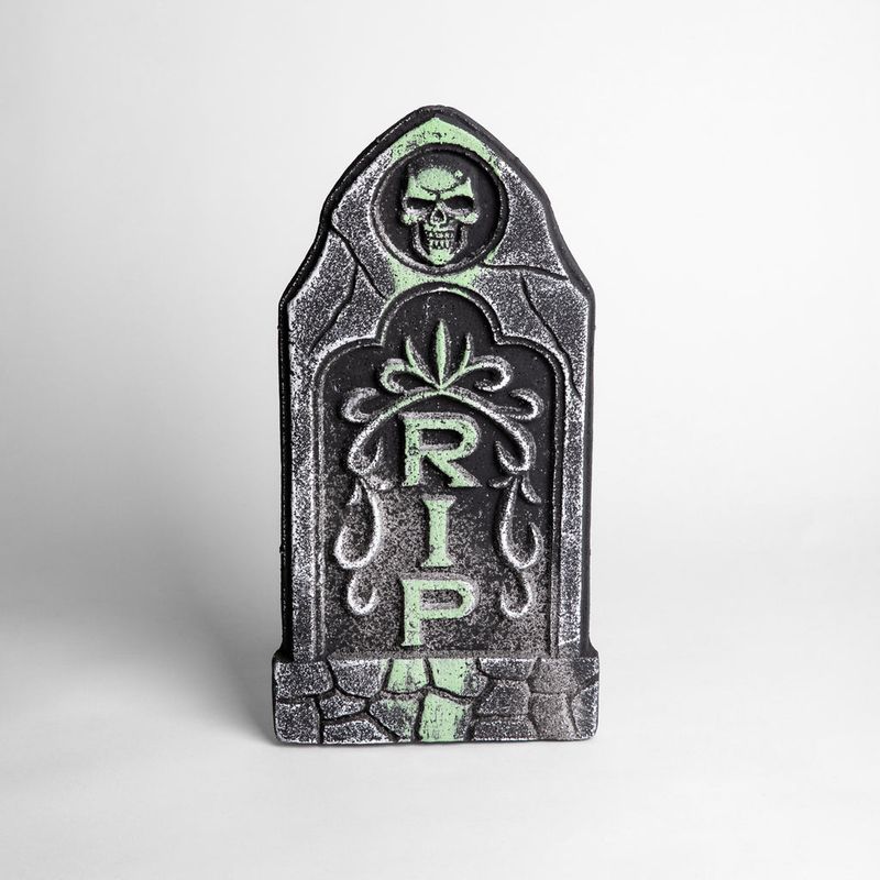 FRANK & MORTIS - Lápida Calavera RIP Frank & Mortis