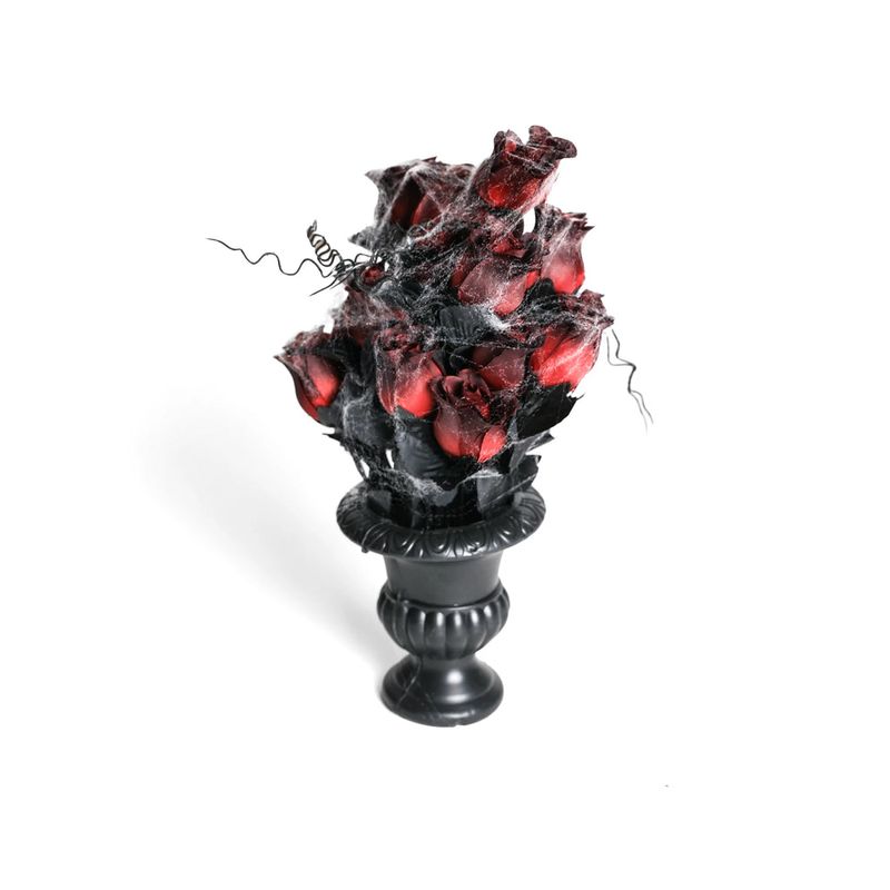 FRANK & MORTIS - Florero de Rosas Rojas Frank & Mortis