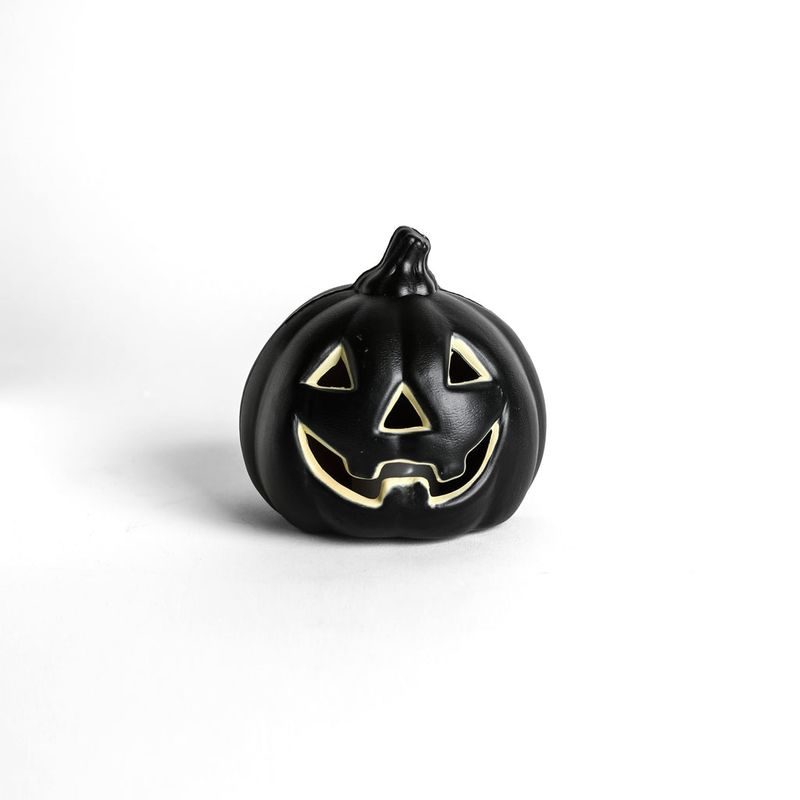 FRANK & MORTIS - Calabaza Mini con Luz Led 12 x 13 cm
