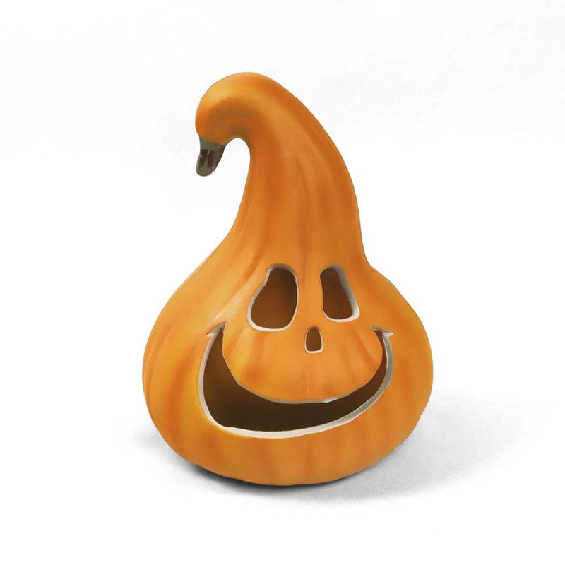 FRANK & MORTIS - Calabaza con Luz Led 30 x 23 cm
