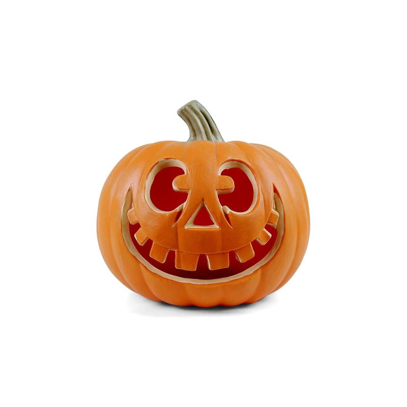 FRANK & MORTIS - Calabaza con Luz Led 24 x 22 cm