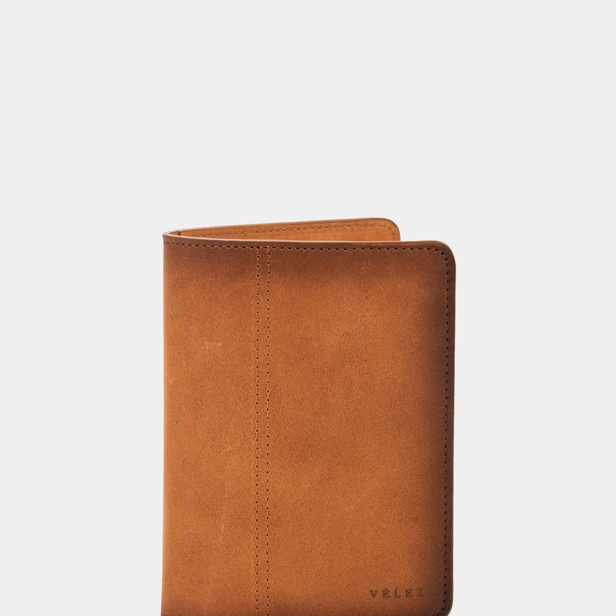 VELEZ - Vélez Porta Pasaporte Travel 2.0 Cuero Hombre Envejecido Miel