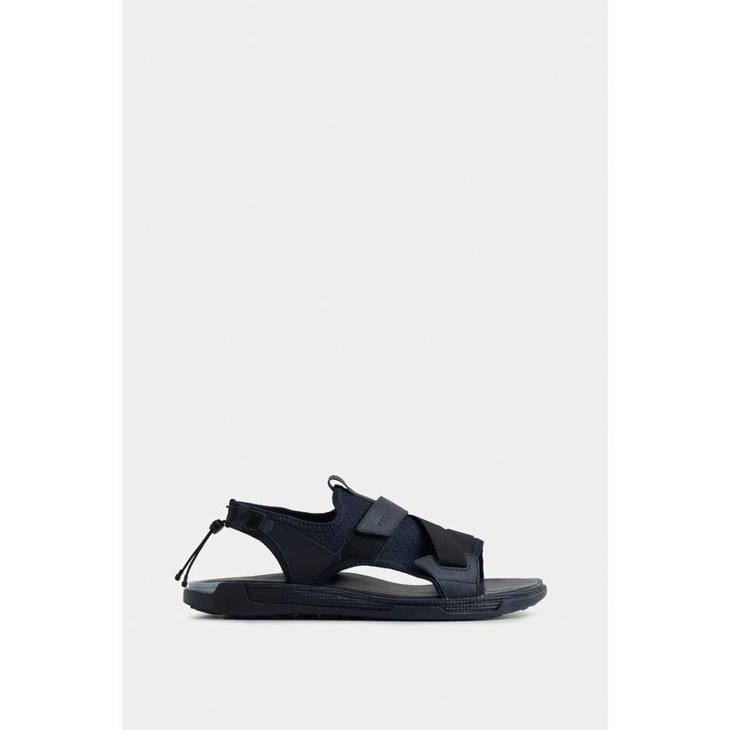 VELEZ - Vélez Sandalia Halo 2 Cuero Y Neopro Hombre Azul Oscuro