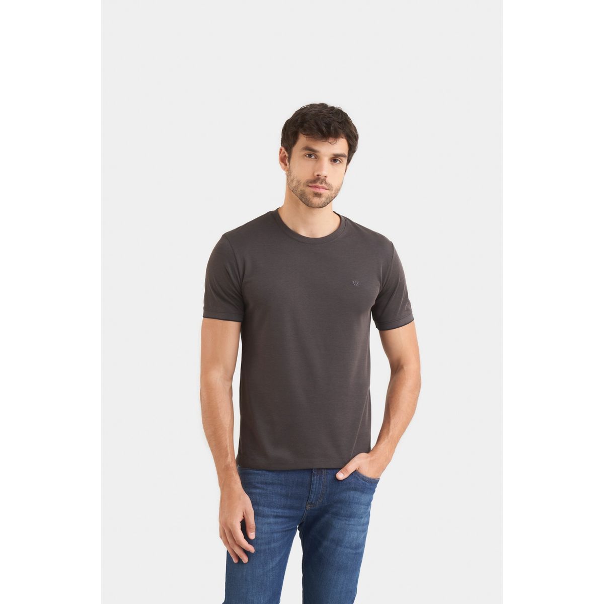 VELEZ - Vélez Polera Micropima Arizona  Hombre Semi Ajustada Negro