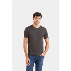 VELEZ - Vélez Polera Micropima Arizona Hombre Semi Ajustada Negro