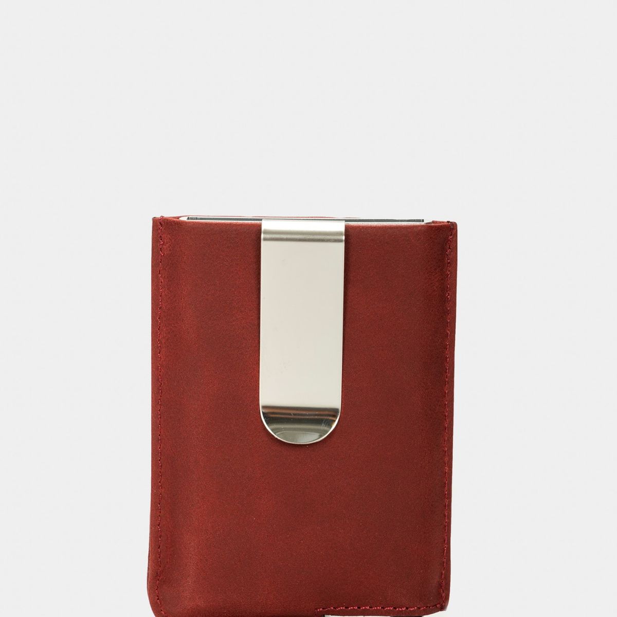 VELEZ - Vélez Porta Documentos De Cuero Miniwallet Vinotinto