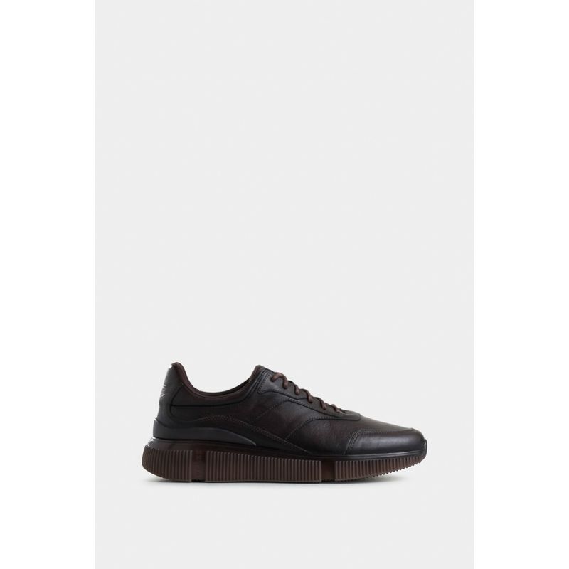 VELEZ - Vélez Zapatillas Bikal De Cuero  Hombre Silueta Casual Cafe