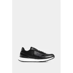 VELEZ - Vélez Zapatillas Monza 2 Cuero Hombre Artesanal Negro