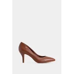 VELEZ - Vélez Zapato Taco Atanasova Cuero Mujer Stiletto Miel