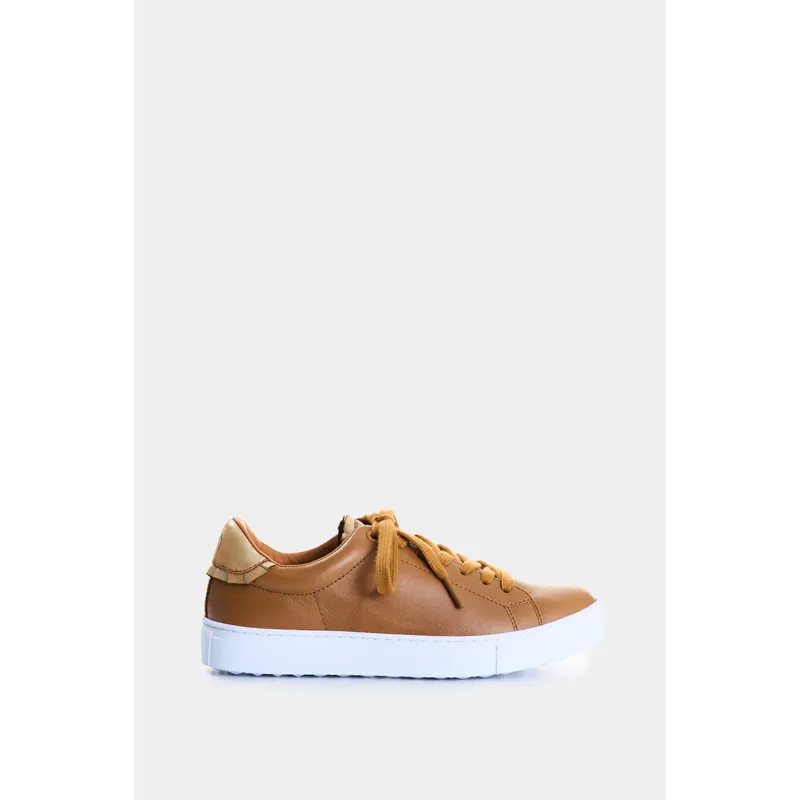 VELEZ - Vélez Tenis Casual De Cuero Combinados Miel