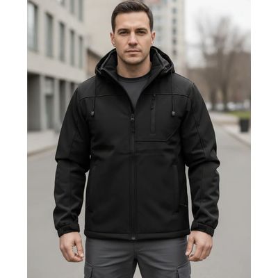 Imagen 1 del producto Chaqueta Softshell Hombre Termica Impermeable Con Micropolar