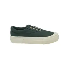 HERIEL - Zapatilla Negra Textil Mujer