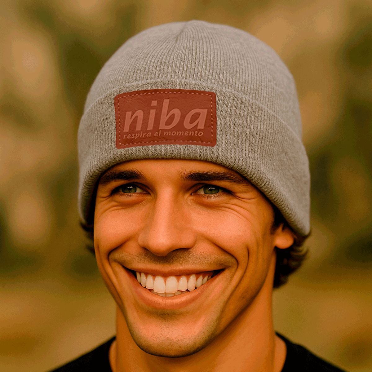 NIBA - Gorro Hombre Los Maquis Gris Castellano Niba