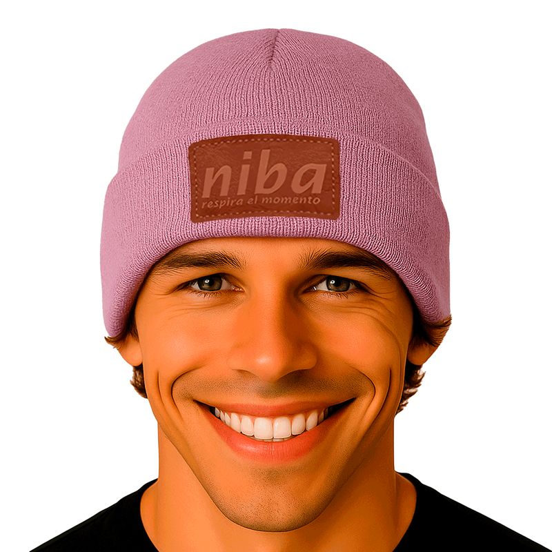 NIBA - Gorro Hombre Los Maquis Pastel Morado Niba