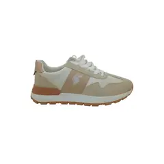 HERIEL - Zapatilla Beige Plataforma Mujer