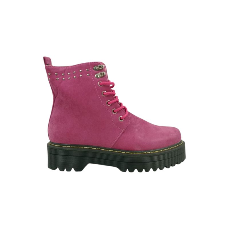 HERIEL - Botín Fucsia Plataforma Mujer
