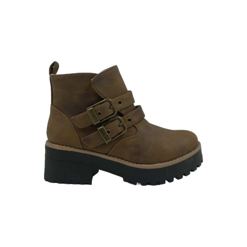 HERIEL - Botin Café Plataforma Mujer