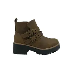 HERIEL - Botin Café Plataforma Mujer