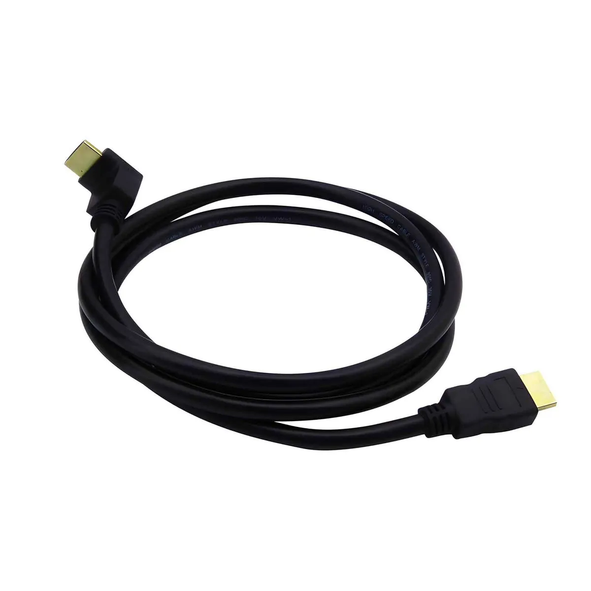 EON - Cable Hdmi 1080p De 1.5 Metros Con Punta Curva.