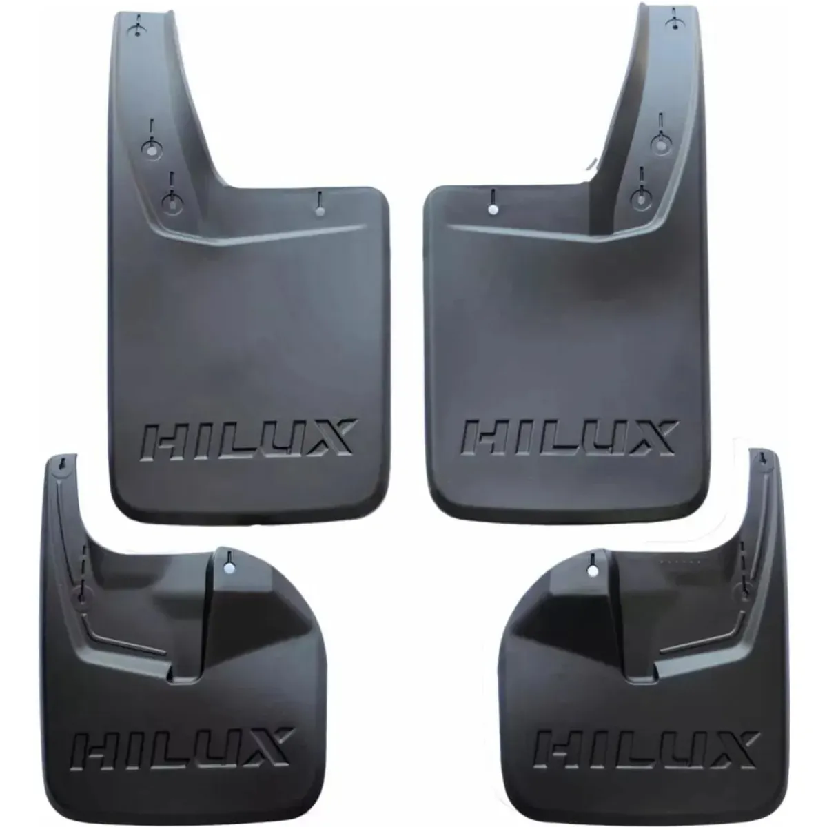 GENERICO - Aleta Guardafango Hilux Sr 2016-2020 Set 4 Piezas