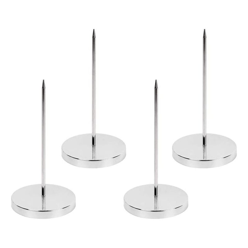 GENERICO - Soporte de Recibos de Acero Inoxidable Duradero y Elegante