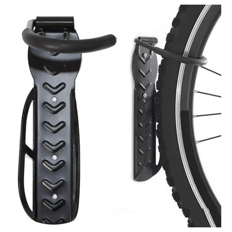 GENERICO - Soporte Doble para Bicicletas de Pared - Resistente y Práctico
