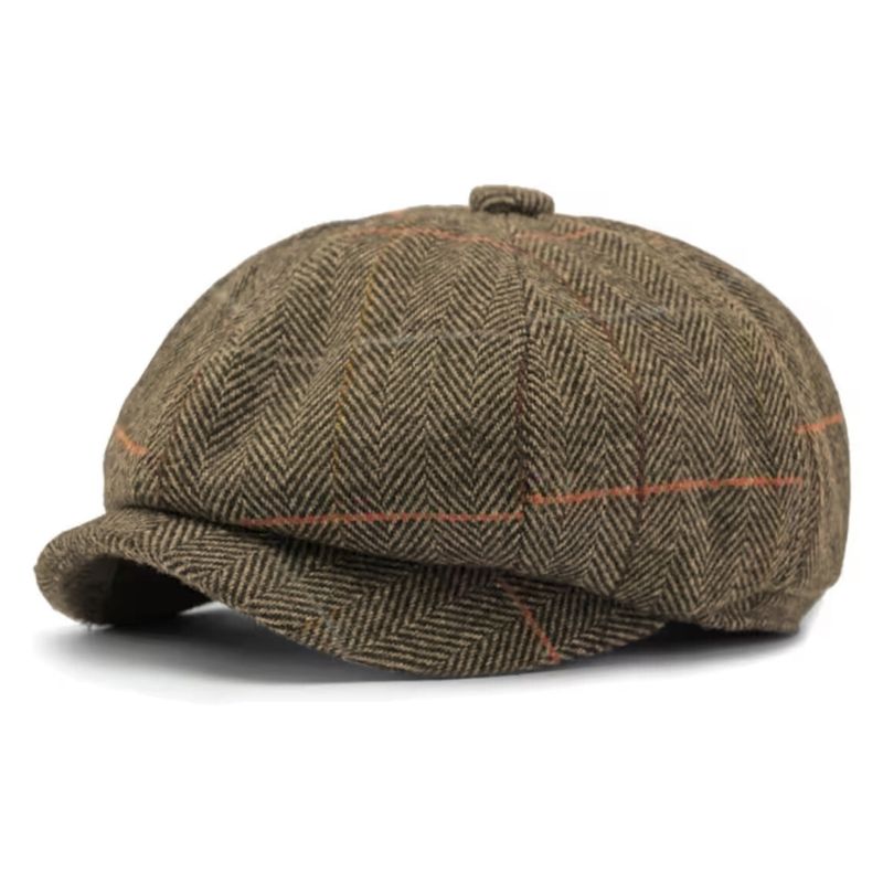 COLETTE - Boina Octogonal Retro Vintage Peaky Blinder Colores
