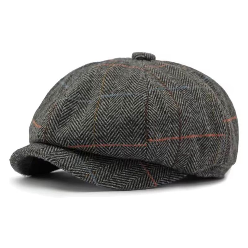 COLETTE - Boina Octogonal Retro Vintage Peaky Blinder Colores
