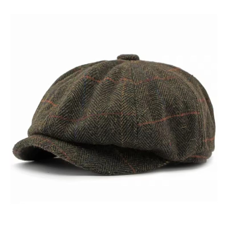 COLETTE - Boina Octogonal Retro Vintage Peaky Blinder Colores