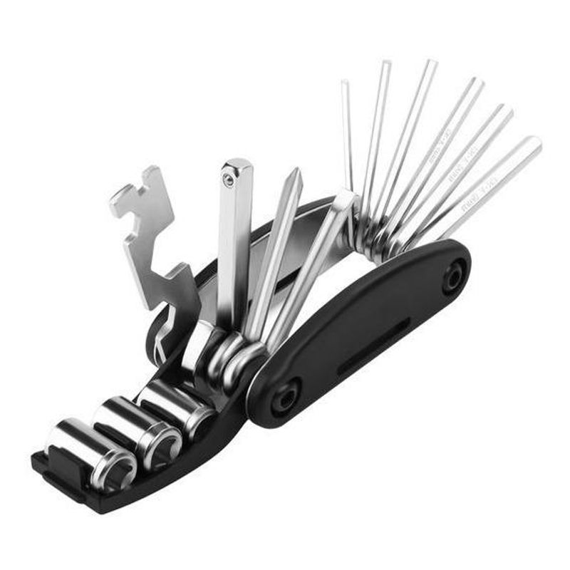 GENERICO - Herramienta Plegable Multiusos para Reparaciones de Bicicleta
