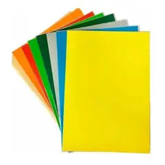 GENERICO - Carpeta Plástica Colorida con Acoclip para Organización Oficina