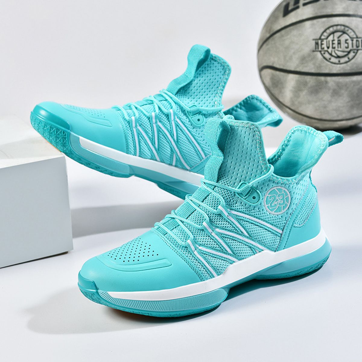 DANWEILE - Zapatillas de baloncesto para estudiantes para hombre