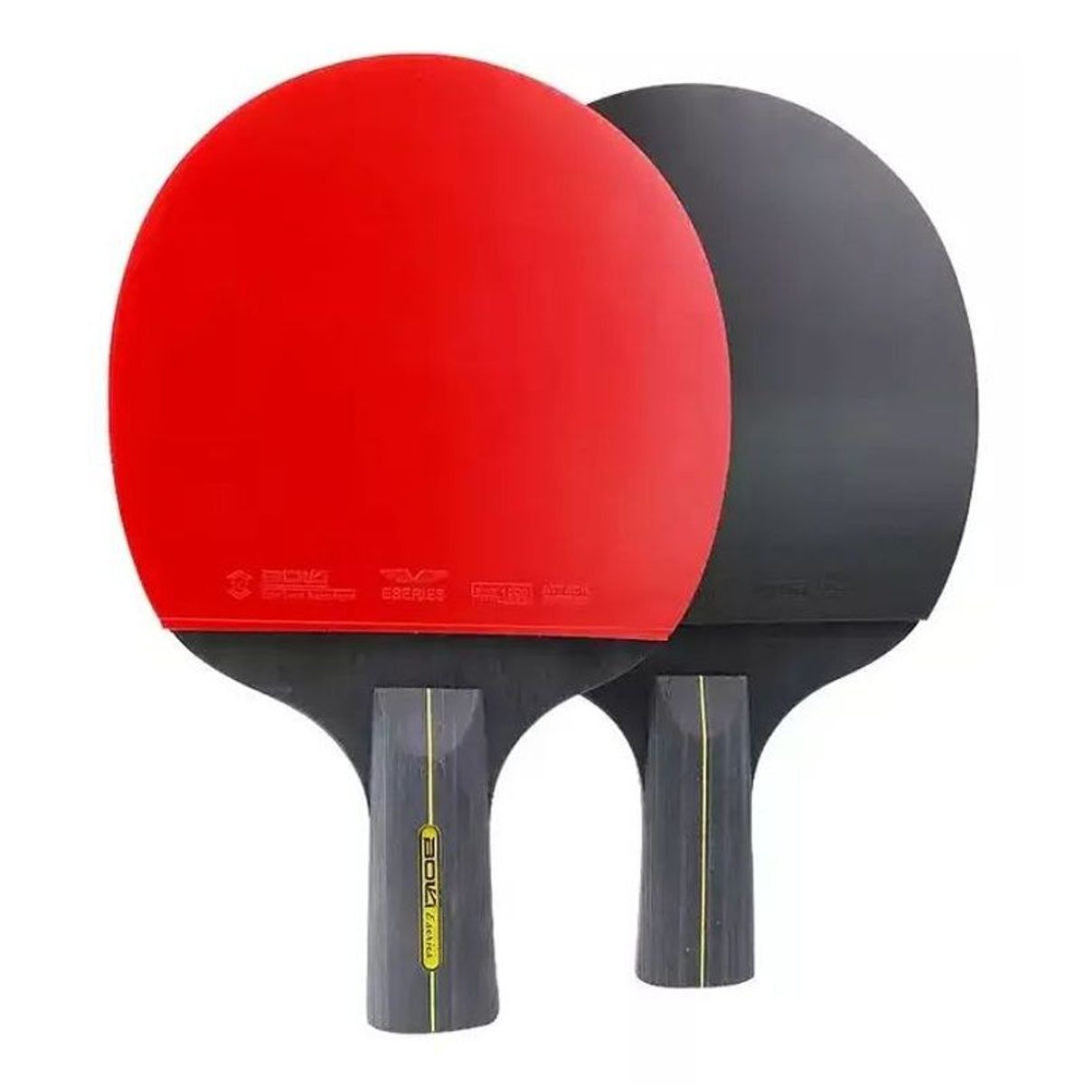 GENERICO - Pack 2 Paleta De Ping Pong Profesional 6 Estrellas