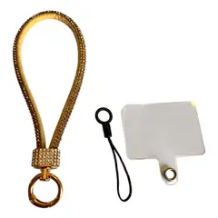 GENERICO - Colgante Antirrobo para Celular con Brillos y Estilo