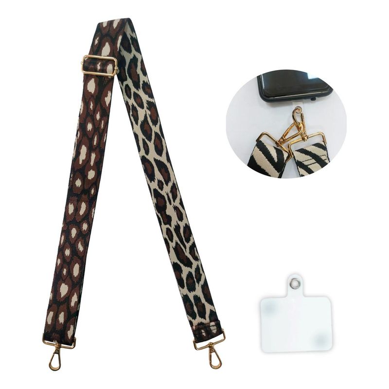 GENERICO - Correa Estilo Animal Print para Celular y Bolso