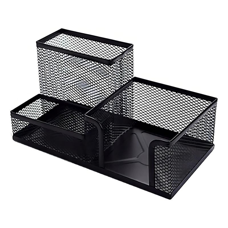 GENERICO - Organizador de Escritorio de Metal con Diseño Elegante