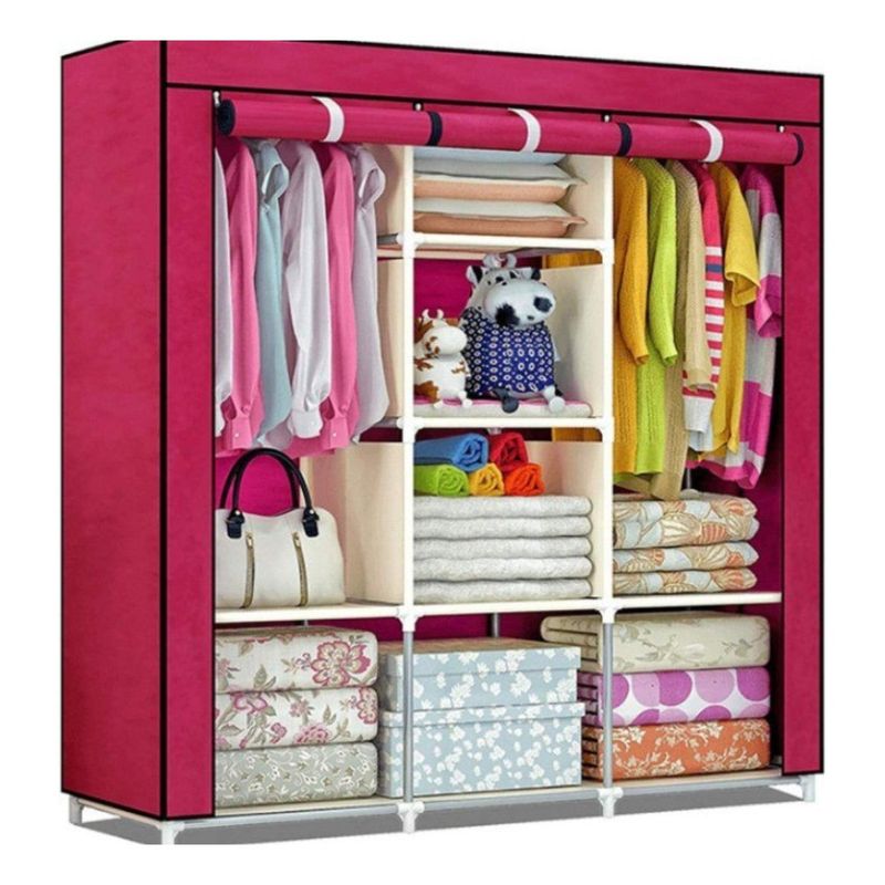 GENERICO - Closet Portátil de Tela Almacenamiento Modular y Eficiente